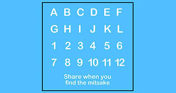 Can you find the mistake in this picture?